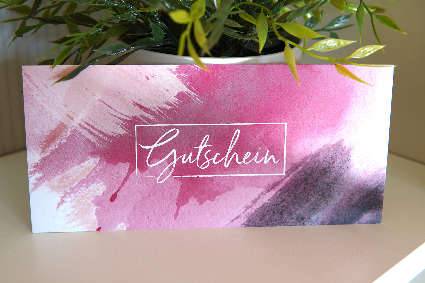 Gutschein "Abstrakt"