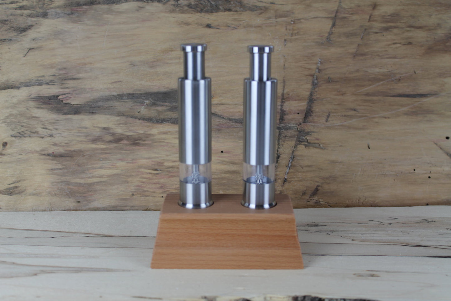 Handmühle aus Edelstahl