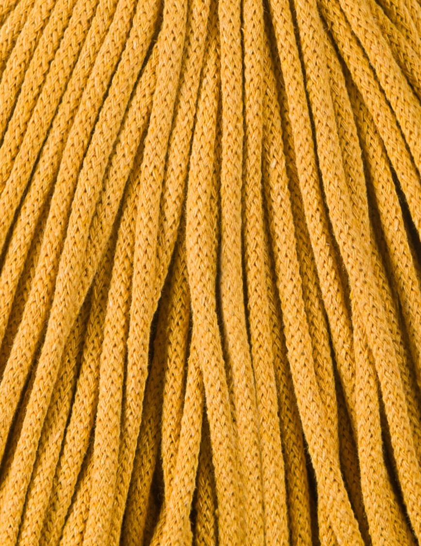Bobbiny - Baumwollgarn 5mm - Mustard
