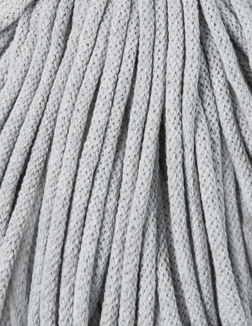 Bobbiny - Baumwollgarn 5mm - Light Grey