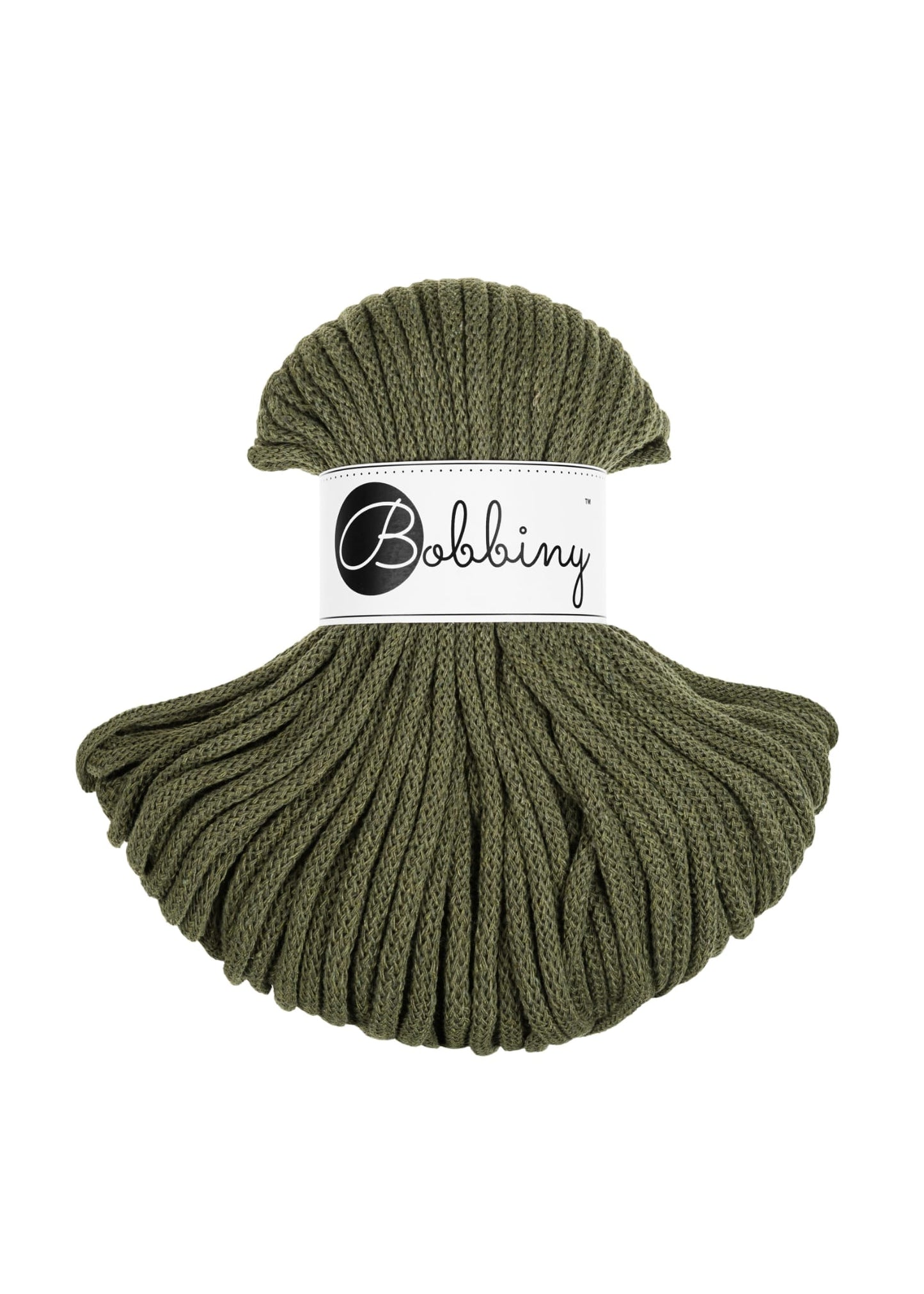 Bobbiny - Baumwollgarn 5mm - Avocado