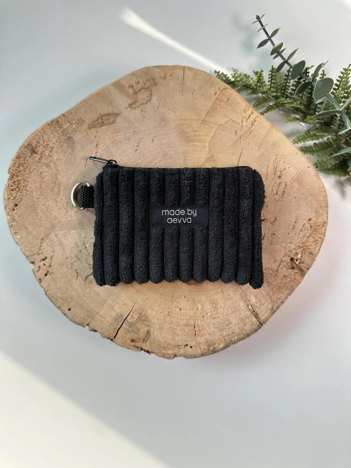 Mini-Geldbeutel aus breitem Cord