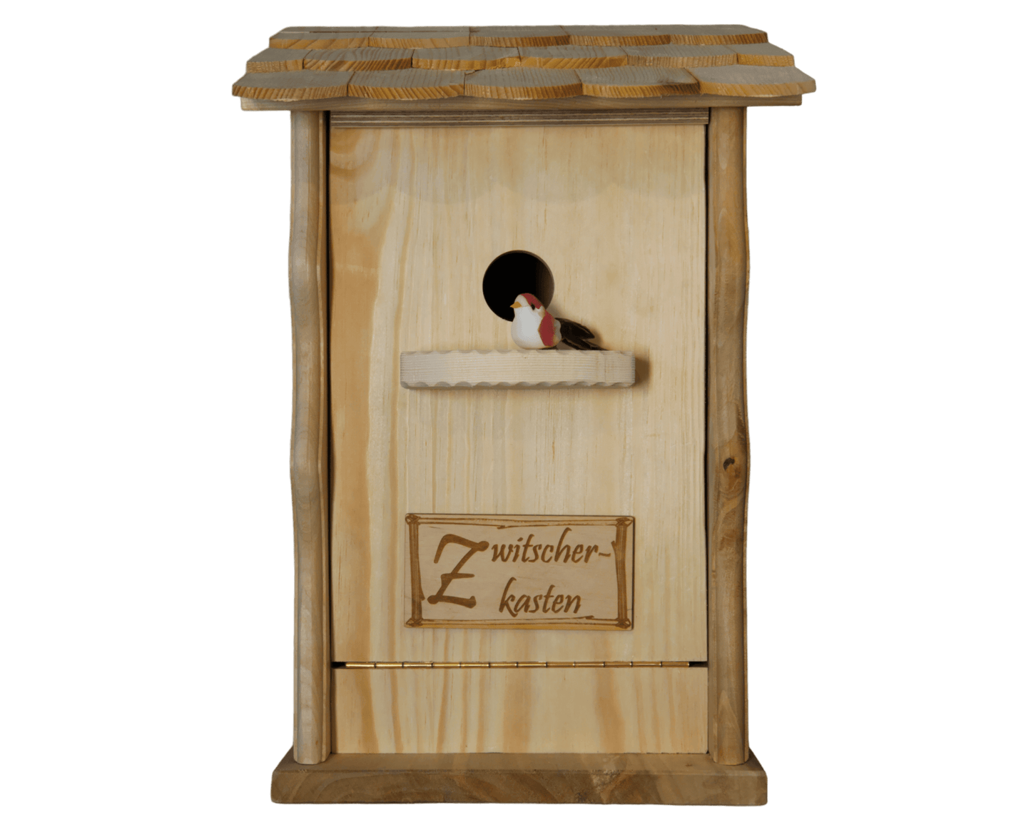 Zwitscherkasten mit 4 Gläser