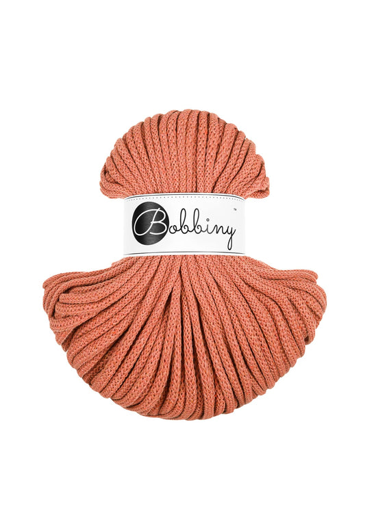 Bobbiny - Baumwollgarn 5mm - Terracotta