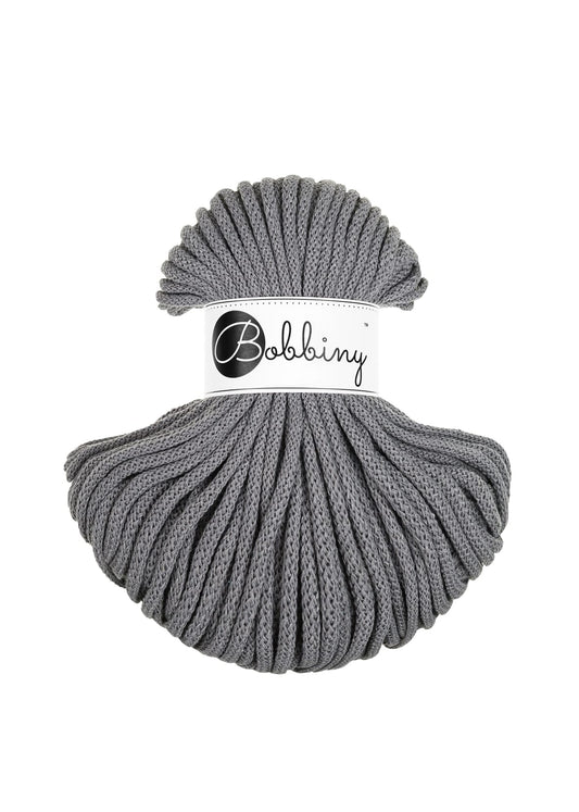 Bobbiny - Baumwollgarn 5mm - Stone Grey