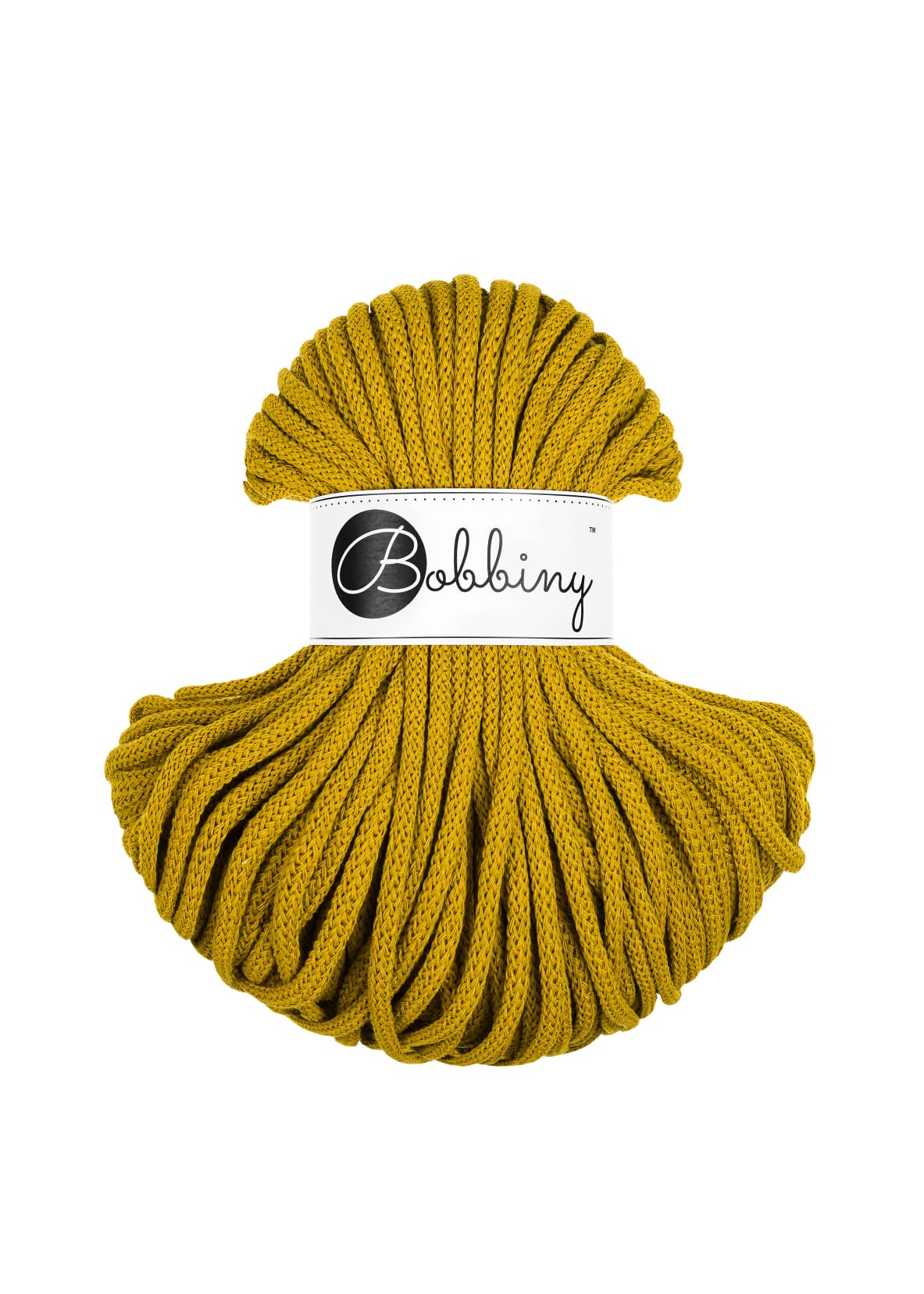 Bobbiny - Baumwollgarn 5mm - Spicy Yellow