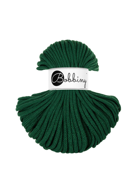 Bobbiny - Baumwollgarn 5mm - Pine Green