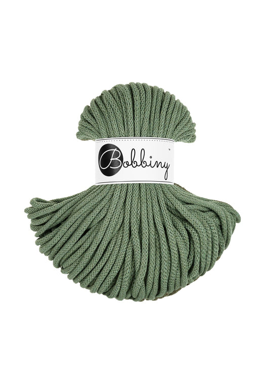 Bobbiny - Baumwollgarn 5mm - Eucalyptus Green
